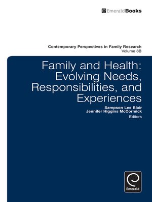 cover image of Contemporary Perspectives in Family Research, Volume 8B